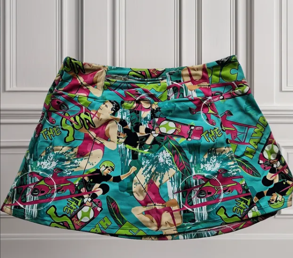 Short Saia Lira Verde