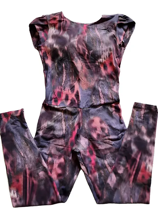 Macacão Kelly Estampado Lilás