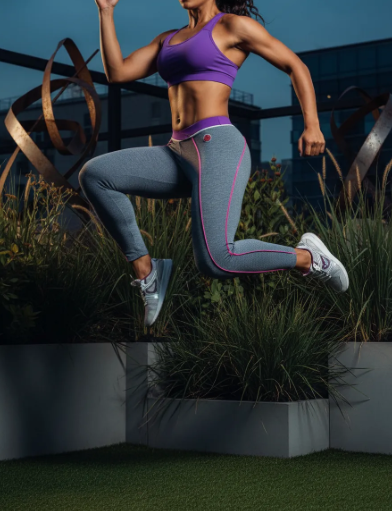 Legging Glam Roxo