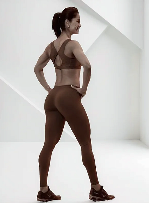 Legging Class Marrom
