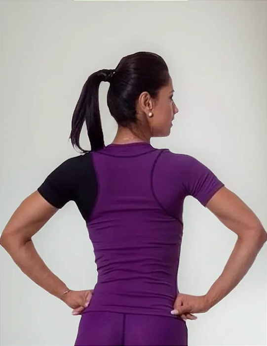 Blusa Crossfit Roxa