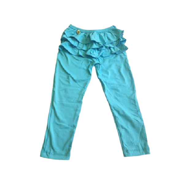 Legging Infantil Babadinho Azul Grátis uma Tiara
