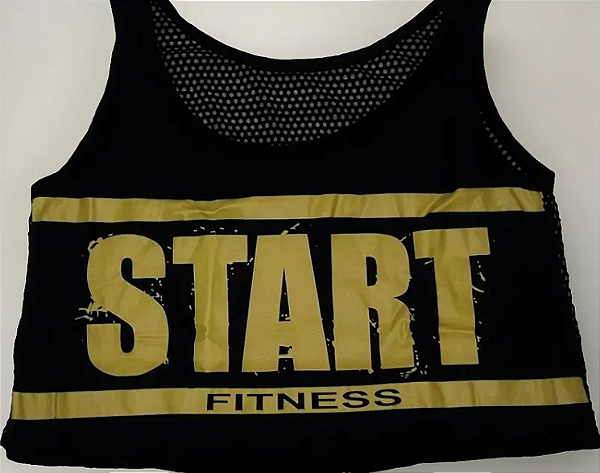 Cropped Start Amarelo