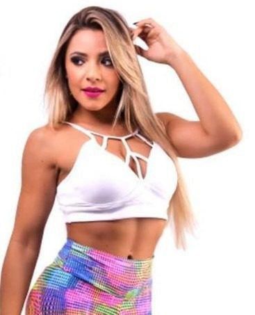 Top Strappy Branco (COM AVARIA)