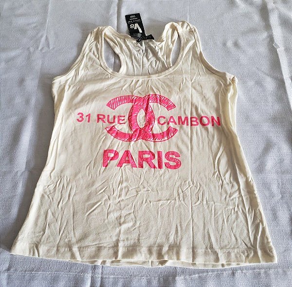 Regata Básica Silk Creme
