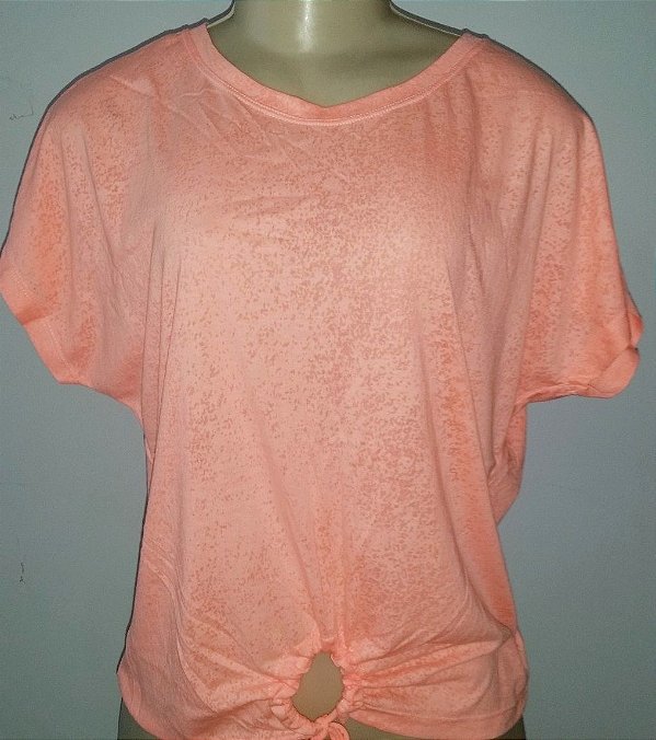 Blusa Flamê Giletada Salmão