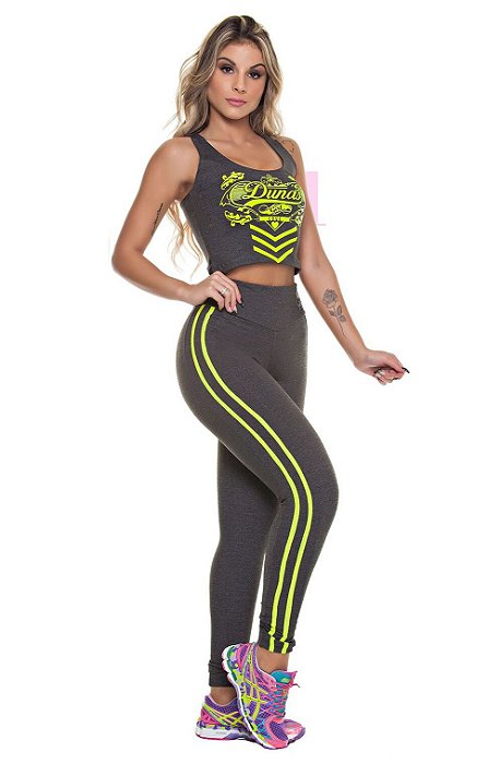Legging Mescla Escura