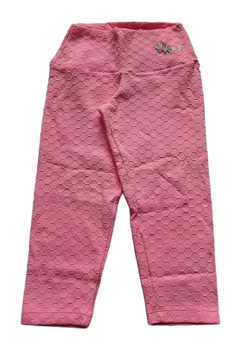 Corsário Jacquard Rosa (COM AVARIA)