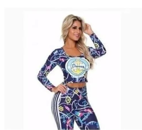 Blusa Manga Longa Âncora (COM AVARIA)