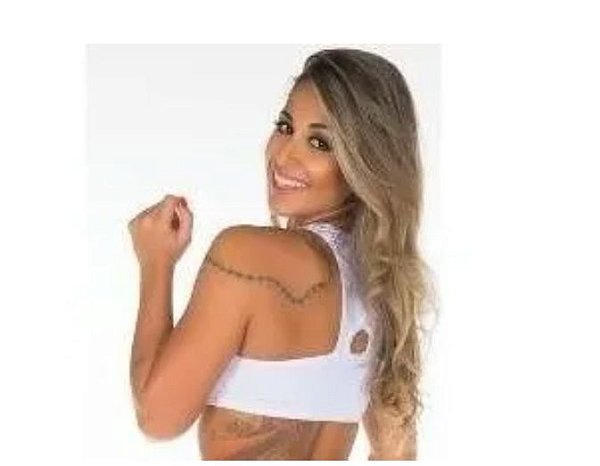 Top nadador Branco (PEQUENA AVARIA)
