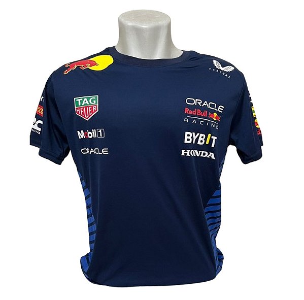 Camiseta Oracle Red Bull Racing (Azul Marinho)