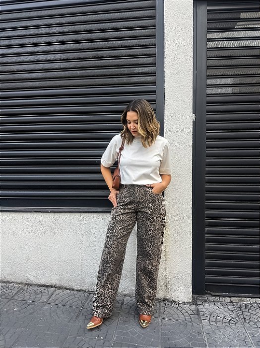 Calça Jeans Onça