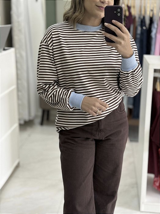 Blusa Listrada Edilene
