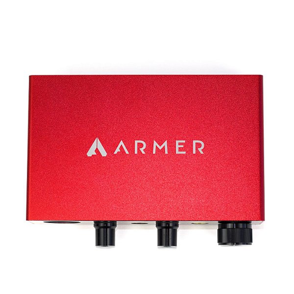Interface de Áudio USB Armer Red One 2in/2out Loja Oficial Armer Brasil