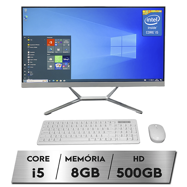 Computador All In One Intel Core i5-3470 3.2GHz 8GB HD 500GB