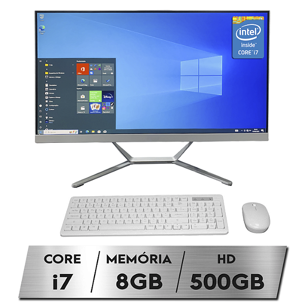 Computador All In One Intel Core i7-3770 3.4GHz 8GB HD 500GB