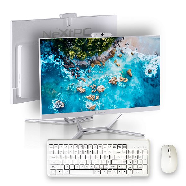 Computador All In One 21,5" NextPC Intel Core i5, 16GB RAM, HD 1TB, Webcam, Wi-Fi, Bluetooth