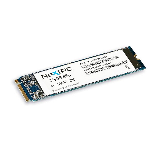 SSD M.2 NVME NextPC 256GB Leitura 3000MB/s e Gravação 1000MB/s