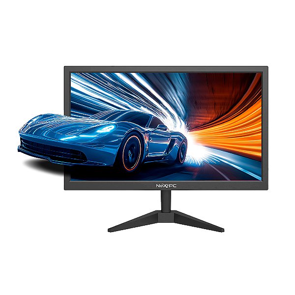 Monitor NextPC 20", Wide, 75Hz, HD, HDMI, Preto - NPCMO2075P