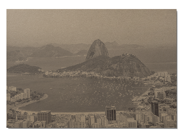 Papel Jogo Americano em Kraft "Pão de Açúcar" - Pacote com 100 unidades