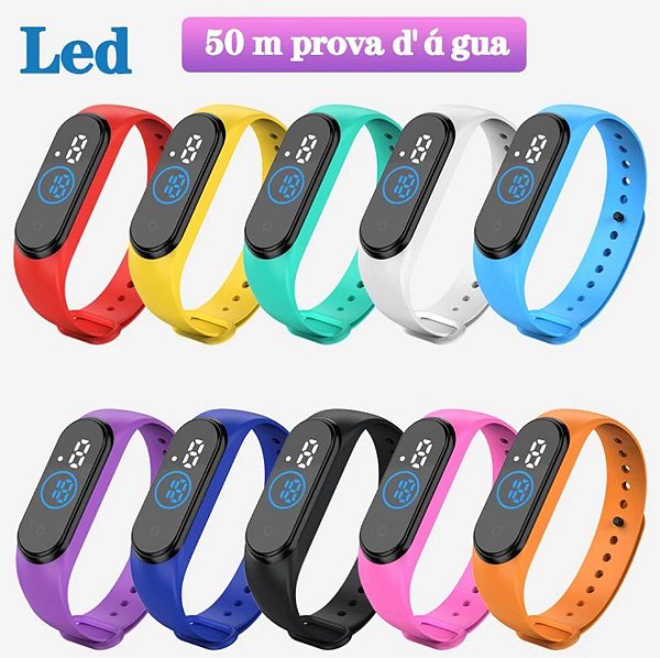 relogio digital masculino m4 smartwatch