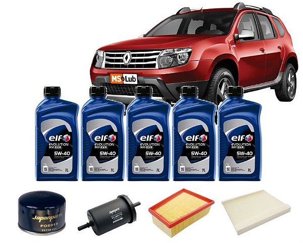 Kit Troca Oleo Motor Duster 1.6 16v 2011 A 2016