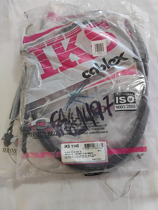 Cabo Acelerador Gol 1.0 16v 00 A 04 IKS1140