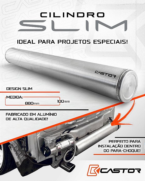 CILINDRO DE AR - ALUMÍNIO / SLIM