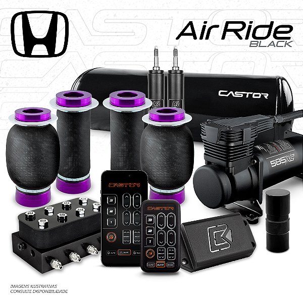 KIT 1 / AirRide Black - 8mm | Honda