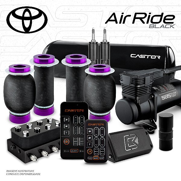KIT 1 / AirRide Black - 8mm | Toyota