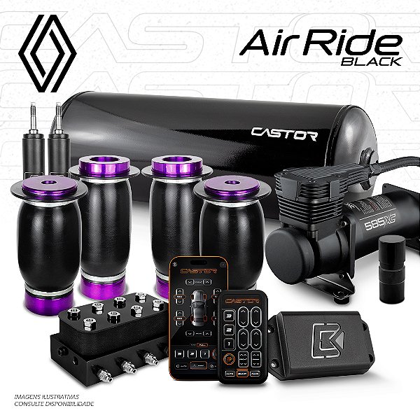 KIT 1 / AirRide Black - 8mm | Renault