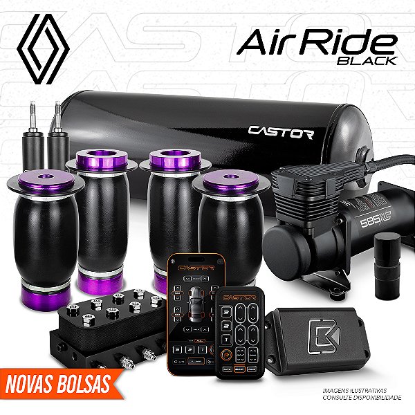 KIT 1 / AirRide Black - 8mm | Renault