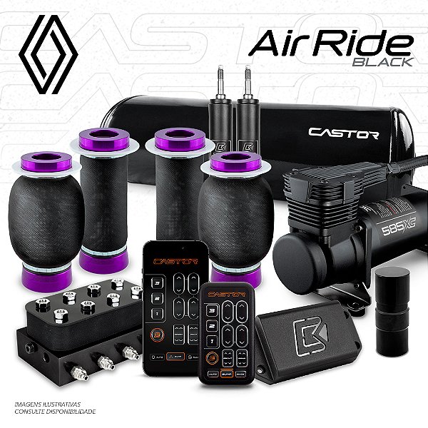 KIT 1 / AirRide Black - 8mm | Renault