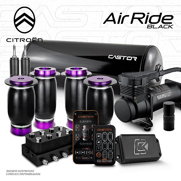 Kit 1 / AirRide Black - 8mm | Citroën