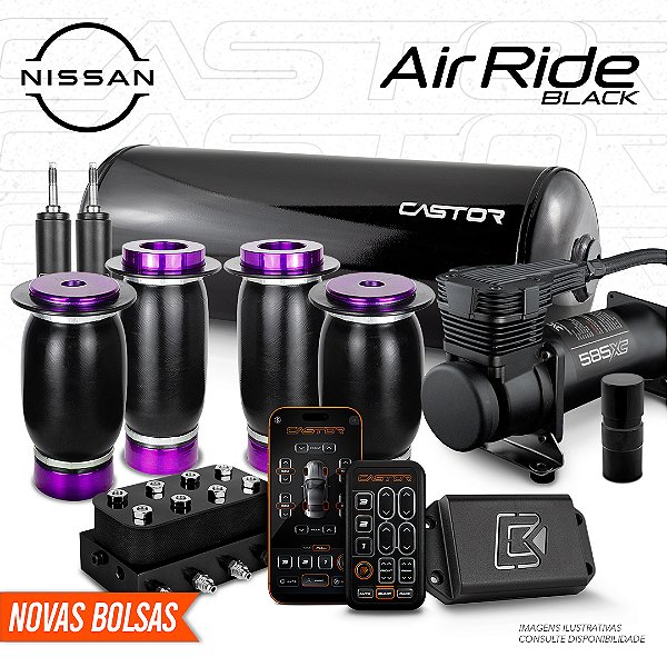 KIT 1 / AirRide Black - 8mm | Nissan