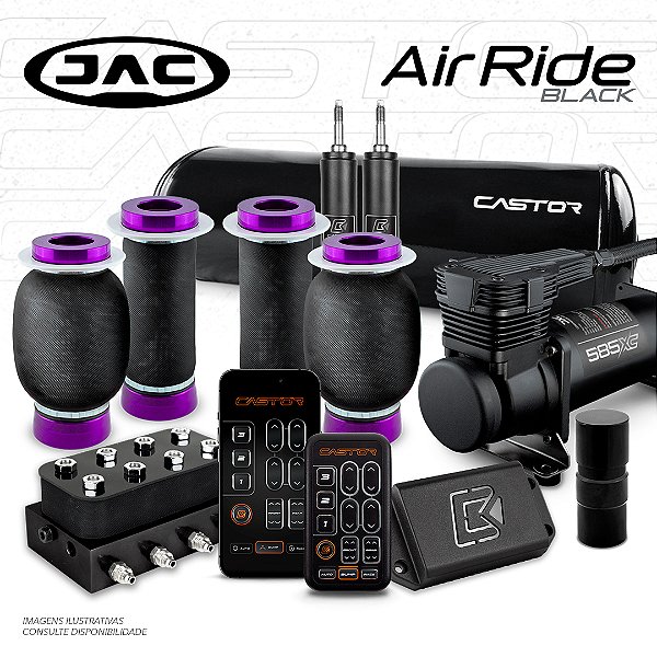 KIT 1 / AirRide Black - 8mm | Jac