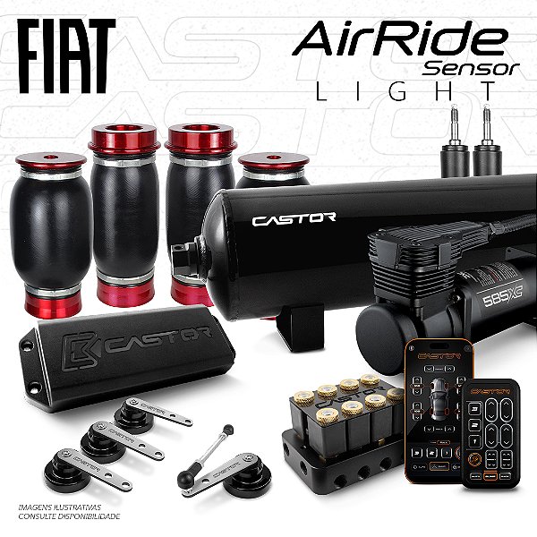 KIT 6 /AirRide Sensor Light - 10mm | Fiat