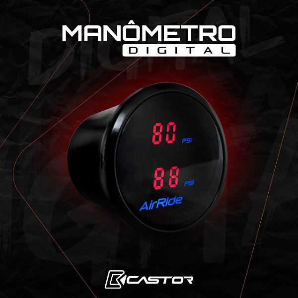Manômetro Digital Duplo AirRide