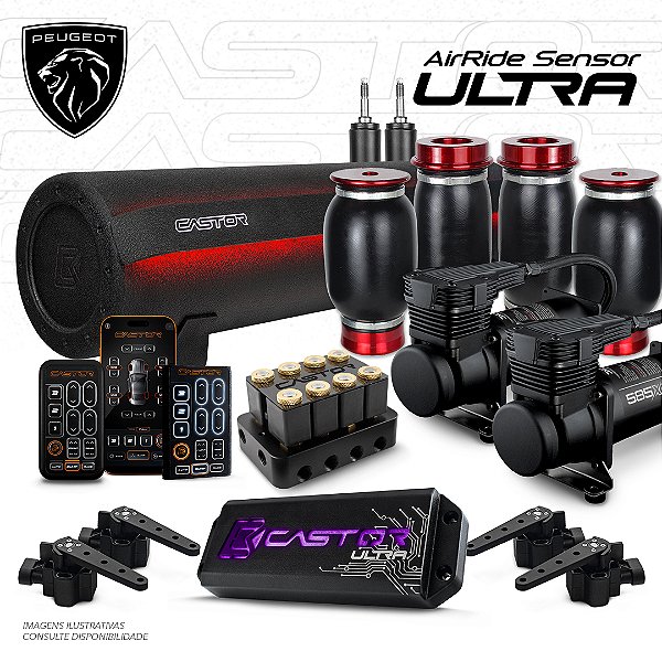KIT 6 / AirRide Sensor Ultra - 10mm | Peugeot
