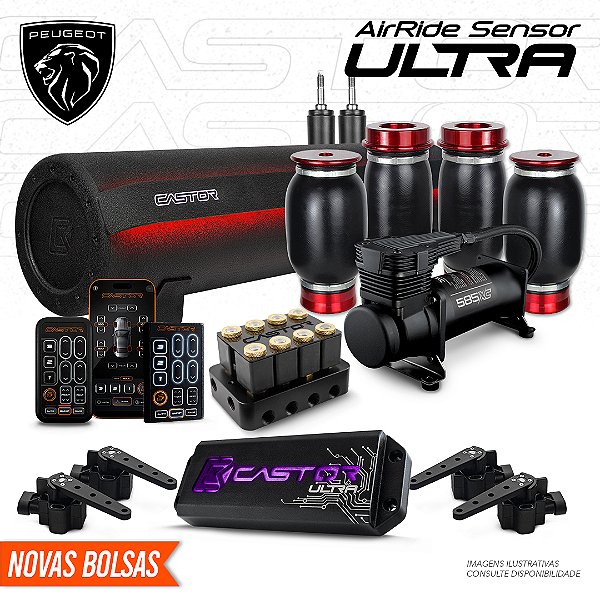 KIT 6 / AirRide Sensor Ultra - 10mm | Peugeot