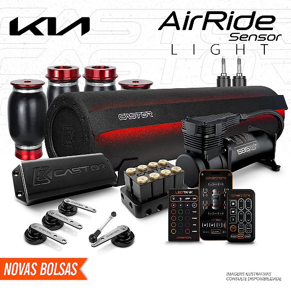 KIT 6 / AirRide Sensor Light + LEDTank - 10mm | Kia