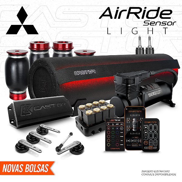 KIT 6 / AirRide Sensor Light + LEDTank - 10mm | Mitsubishi