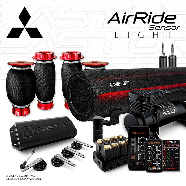 KIT 6 / AirRide Sensor Light + LEDTank - 10mm | Mitsubishi