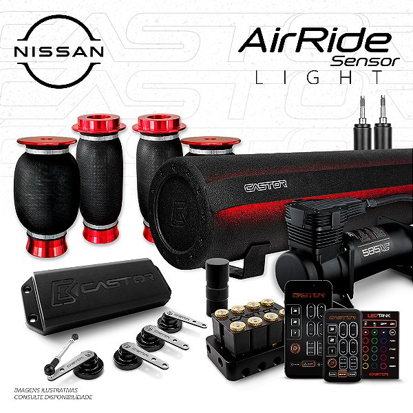 KIT 6 / AirRide Sensor Light + LEDTank | Nissan