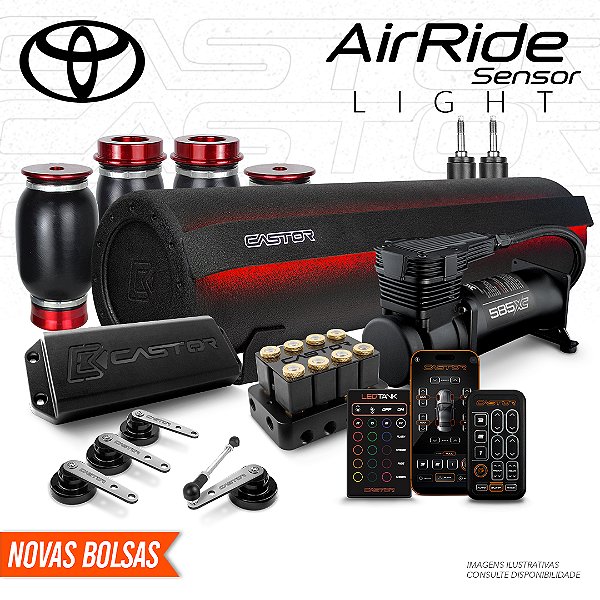 KIT 6 / AirRide Sensor Light + LEDTank - 10mm | Toyota