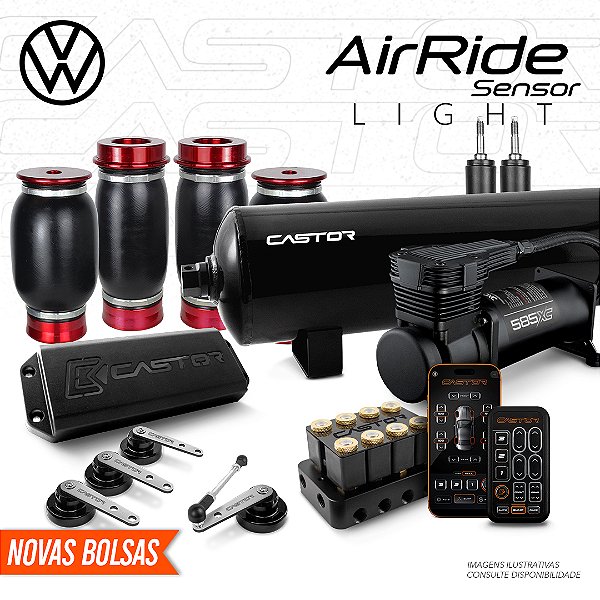 KIT 6 / AirRide Sensor Light + LEDTank - 10mm | Volkswagen