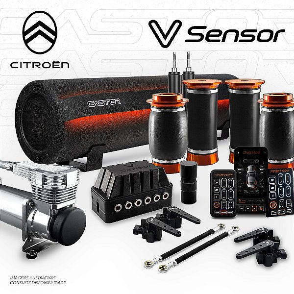 KIT 7 / V-Sensor (Posição + Pressão) - 10mm | Citroën