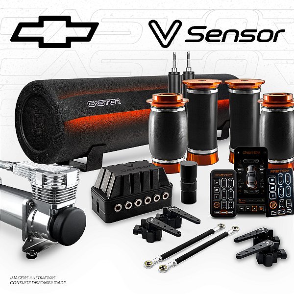 KIT 7 / V-Sensor (Posição + Pressão) - 10mm | GM