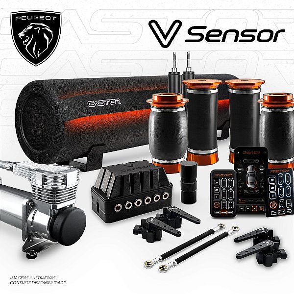 KIT 7 / V-Sensor (Posição + Pressão) - 10mm | Peugeot