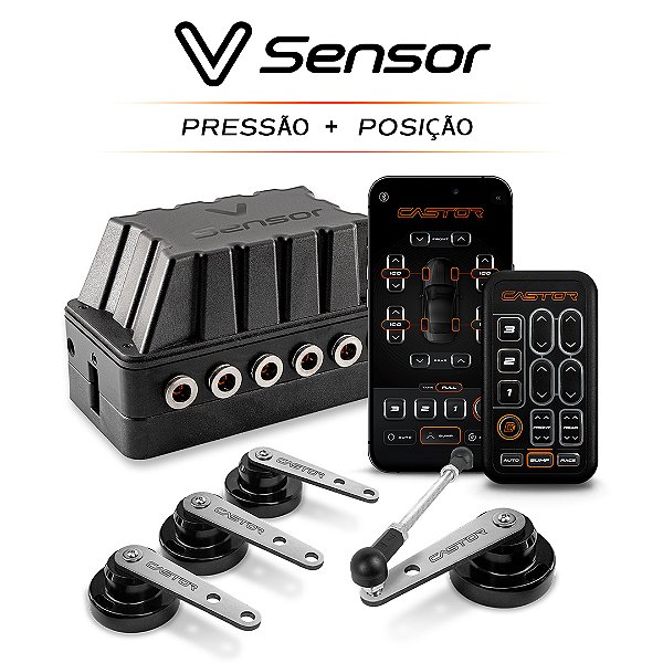 Bloco de Válvulas V-Sensor (Pressão + Posição)